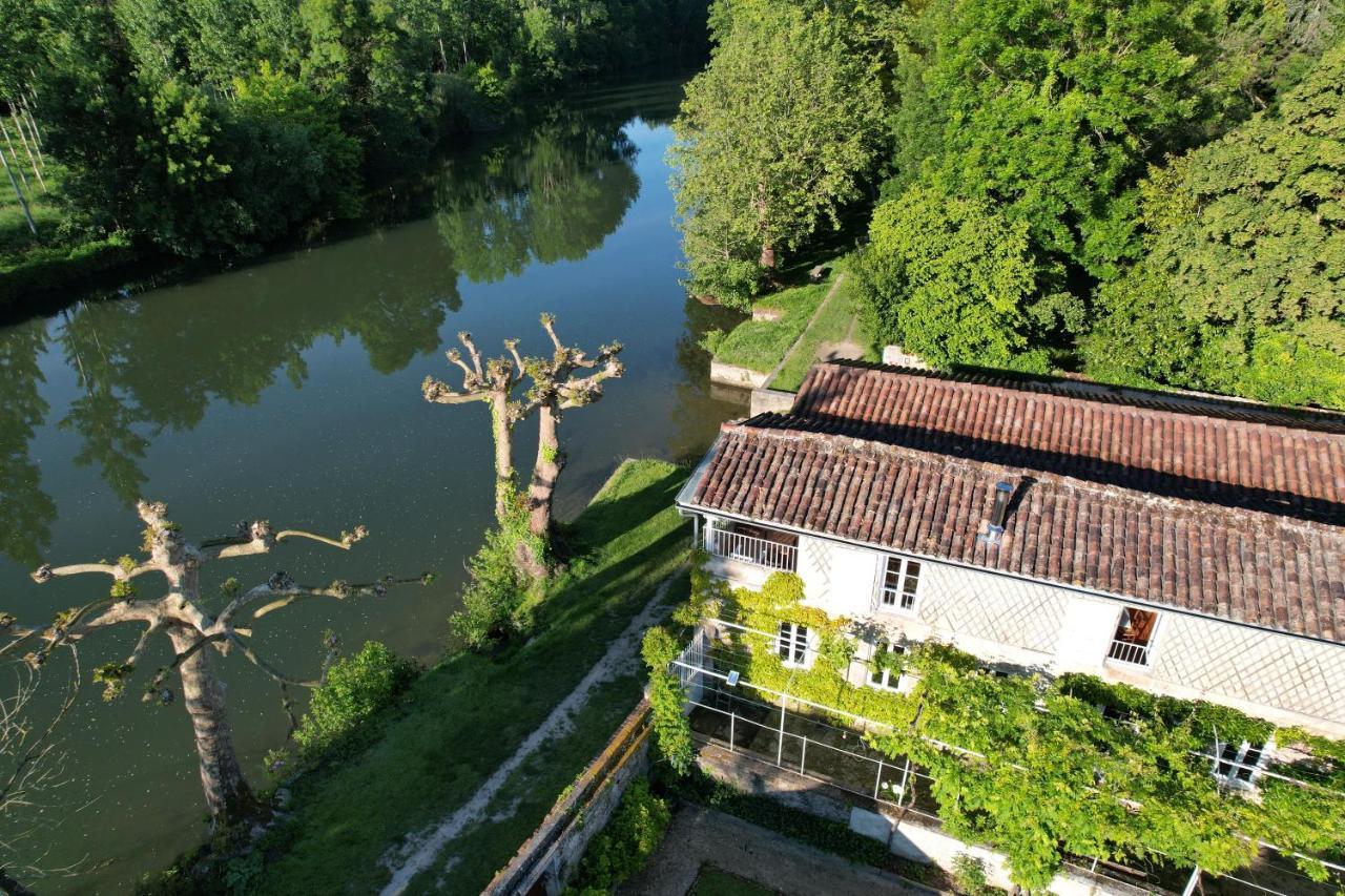 הוילה ז'רנק Le Gue Renard-Un Balcon Sur La Charente מראה חיצוני תמונה