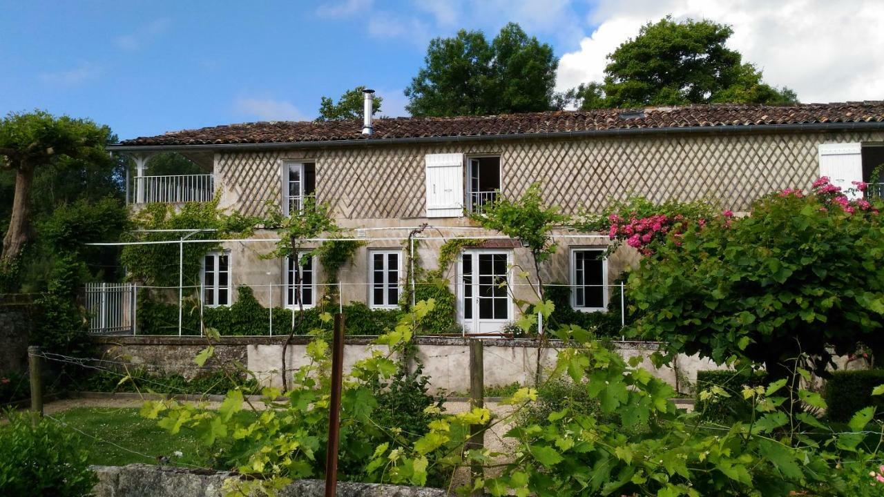 הוילה ז'רנק Le Gue Renard-Un Balcon Sur La Charente מראה חיצוני תמונה