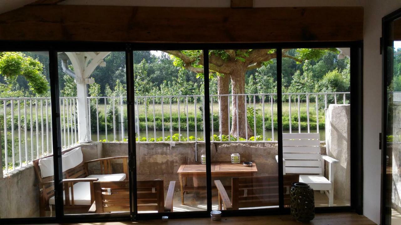 הוילה ז'רנק Le Gue Renard-Un Balcon Sur La Charente מראה חיצוני תמונה